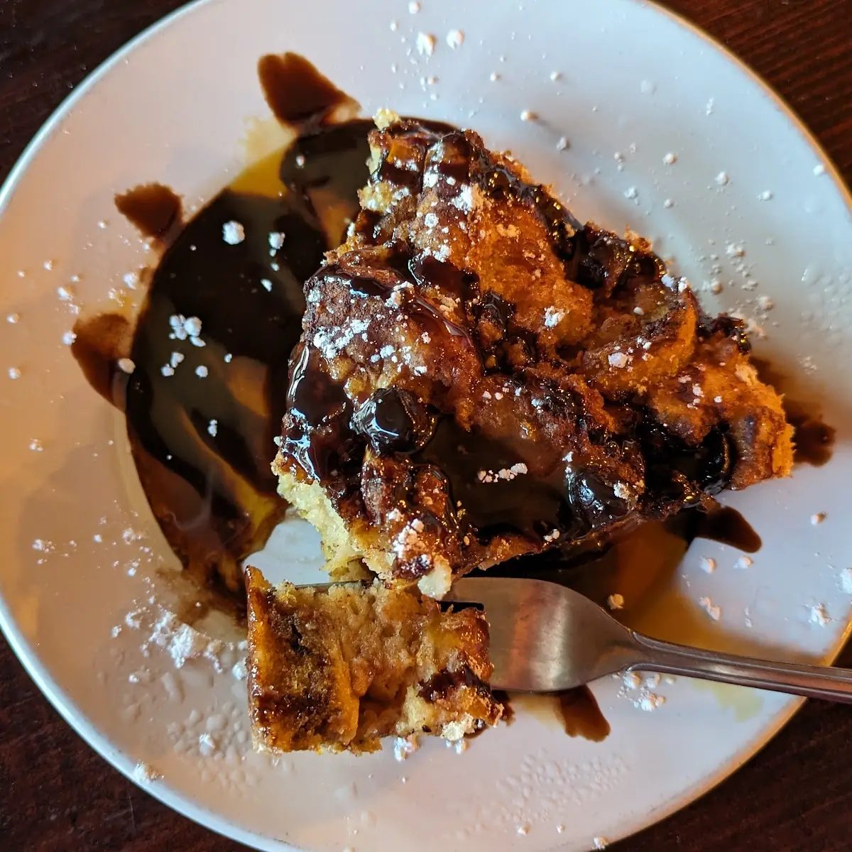 Nutella Bread Pudding
