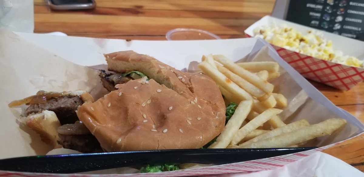 Burger and Fries