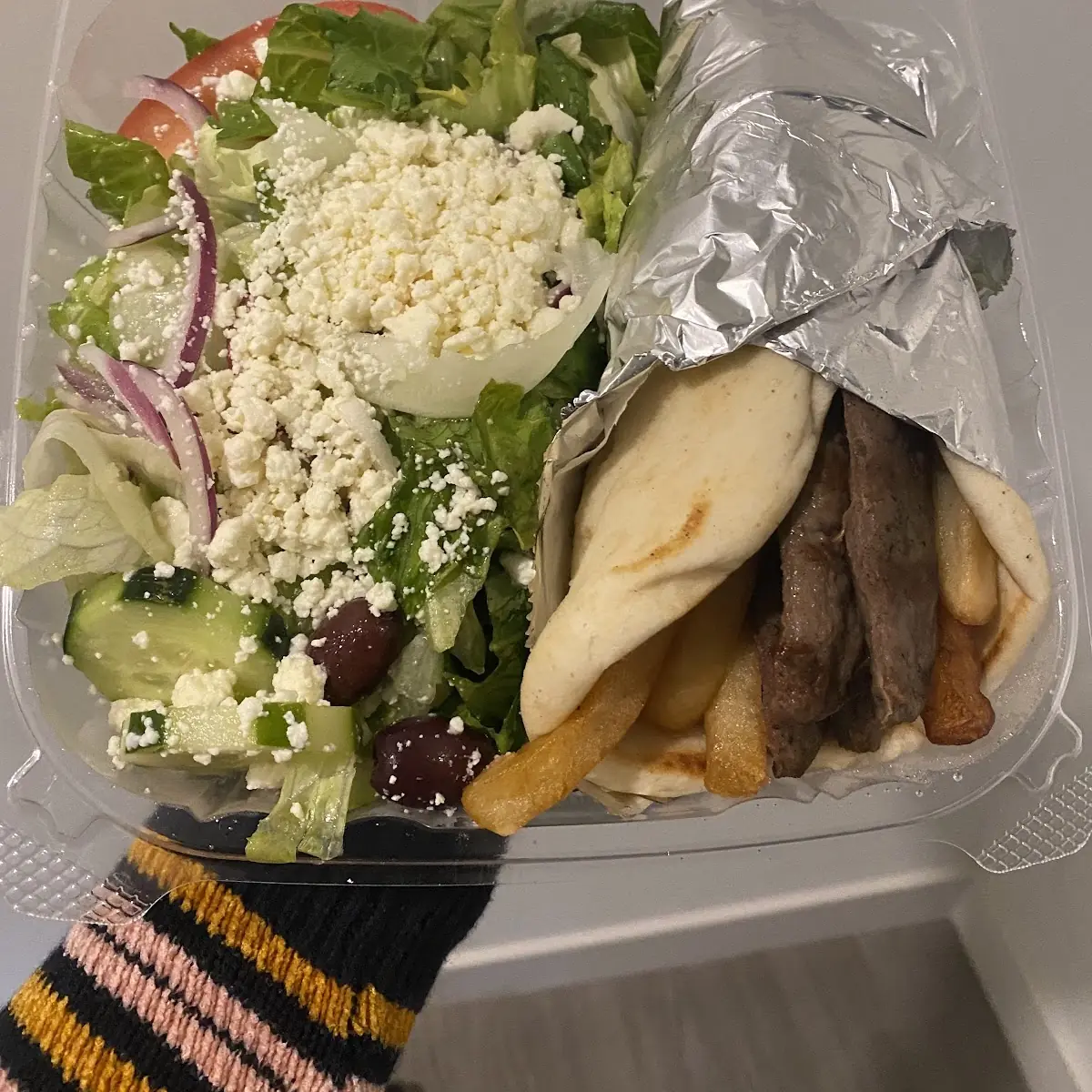 Beef Gyro Sandwich