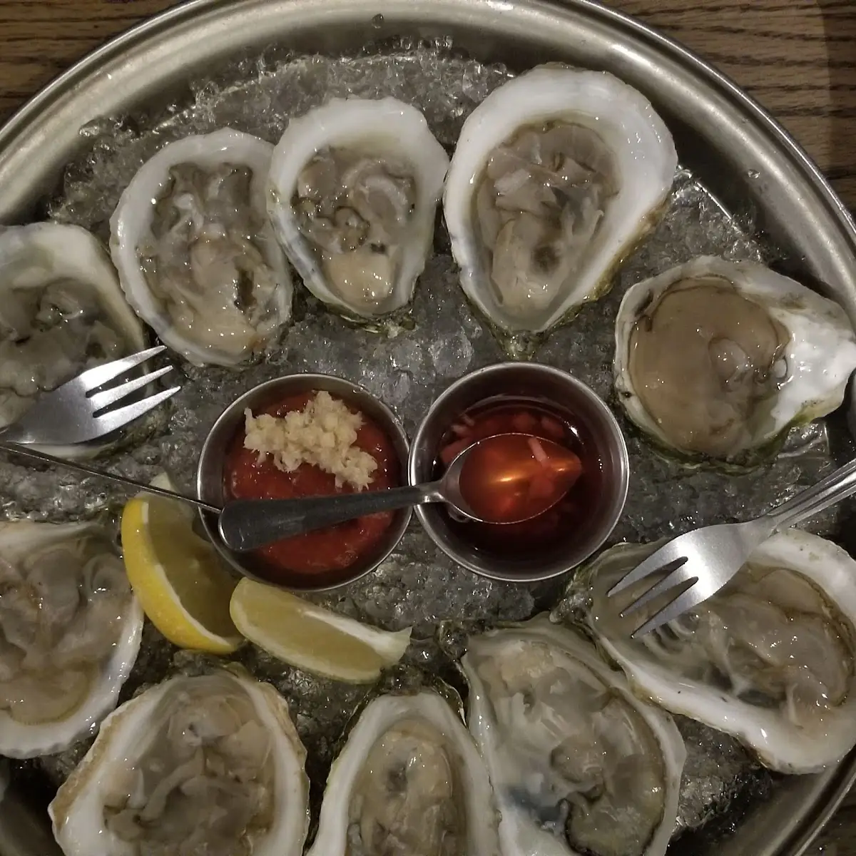 Oysters on the Half Shell