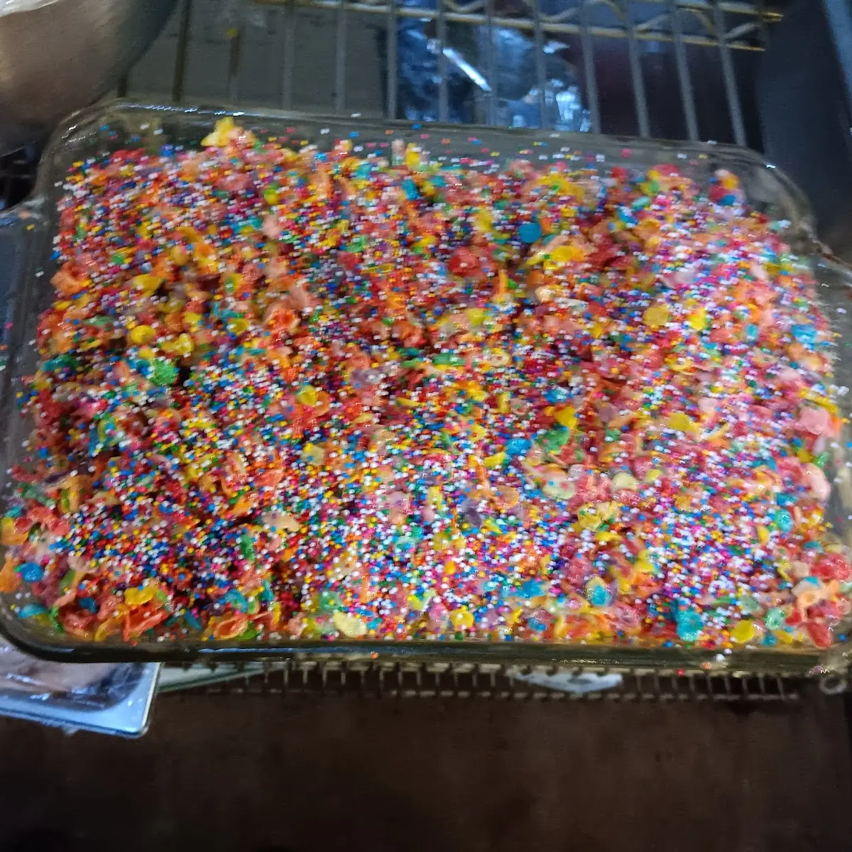 Rainbow Sprinkle Cake