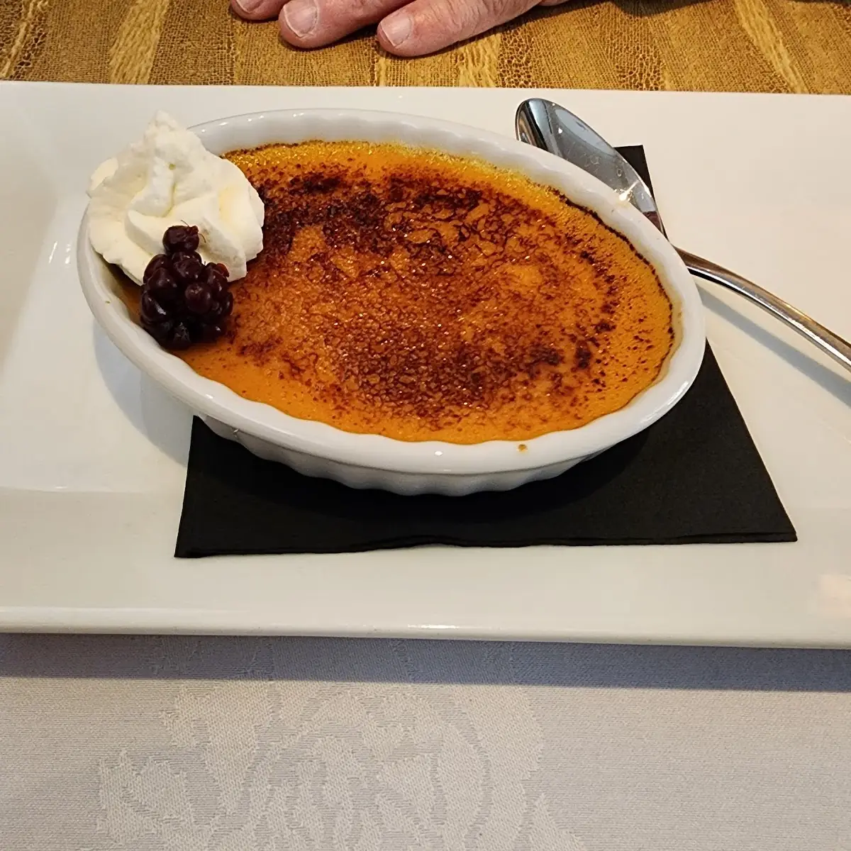 Eggnog Crème Brûlée