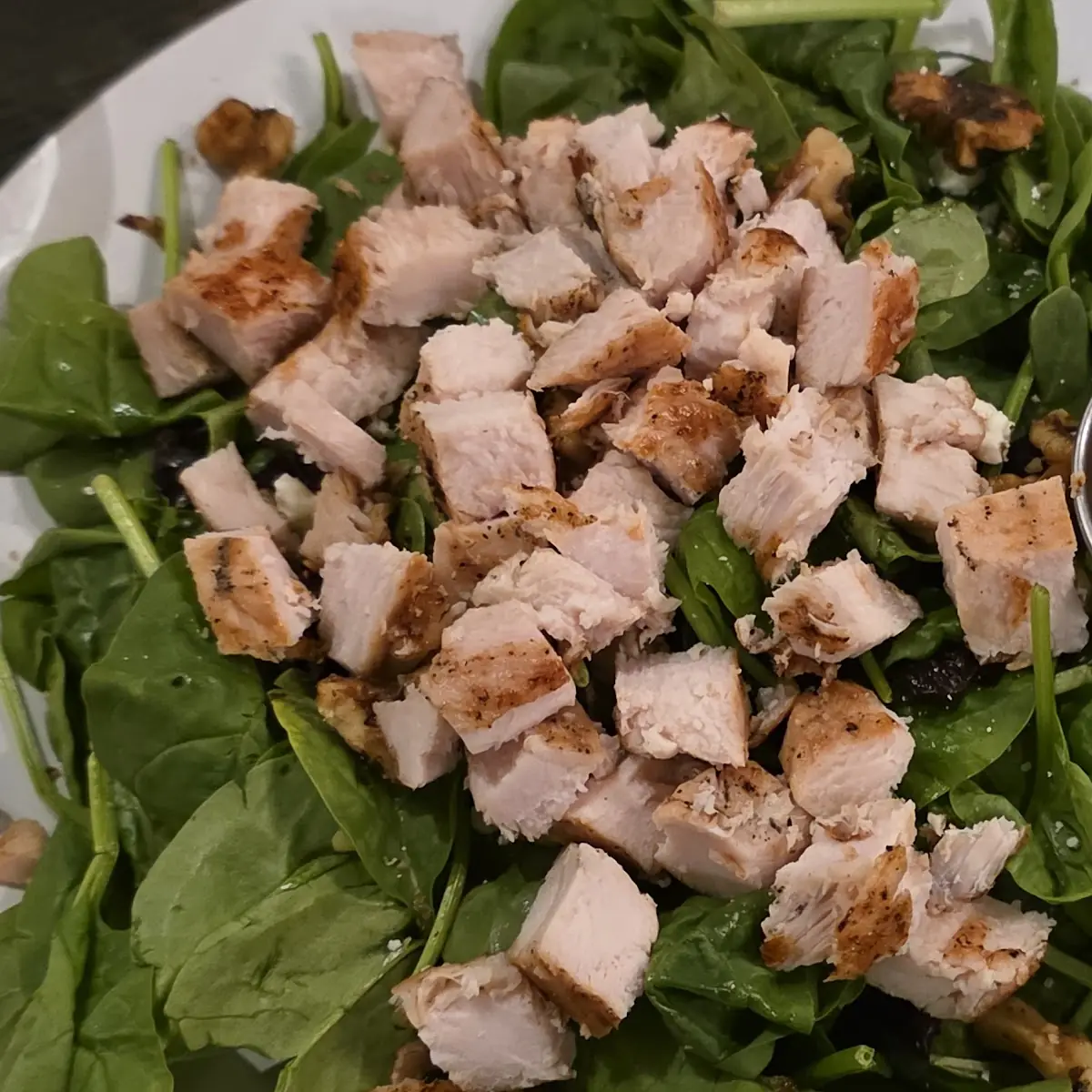 Edith's Spinach Salad