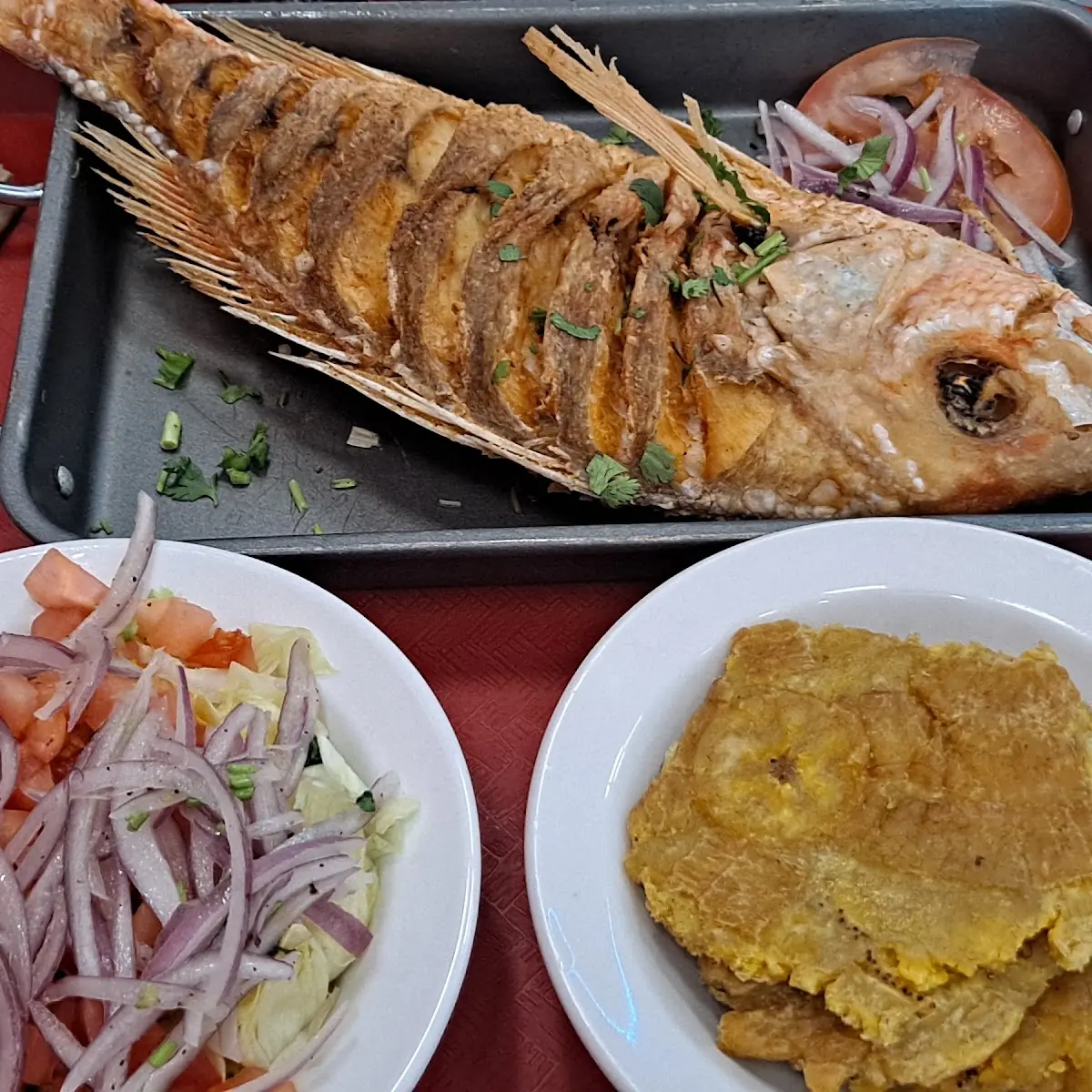 Fried Snapper