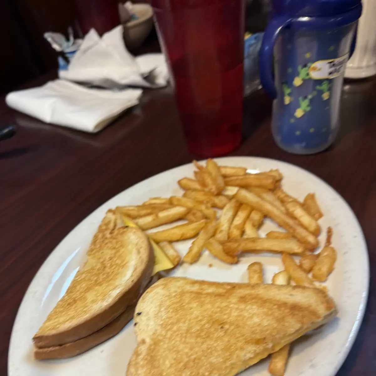 Grilled Cheese & Fries