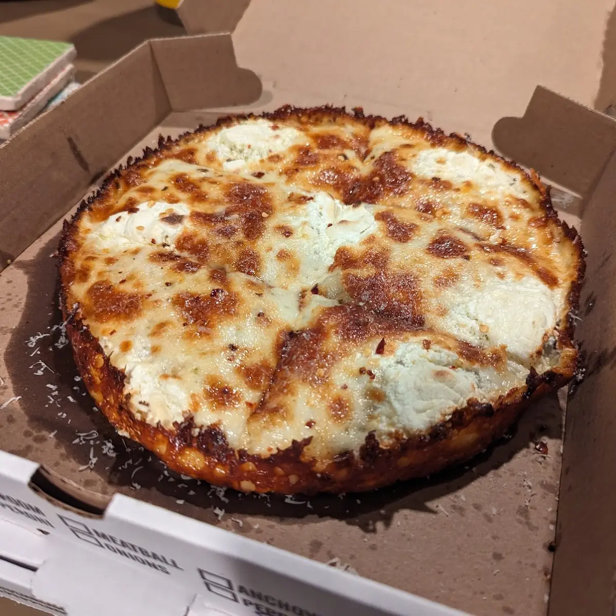 9 White Pan Pizza