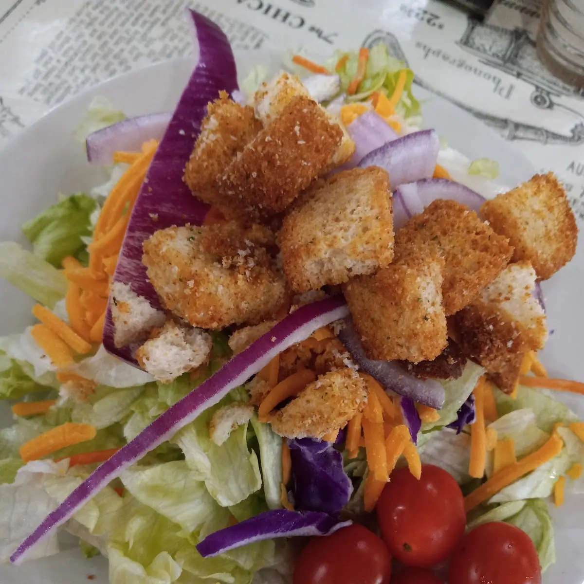 Fried Chicken Salad