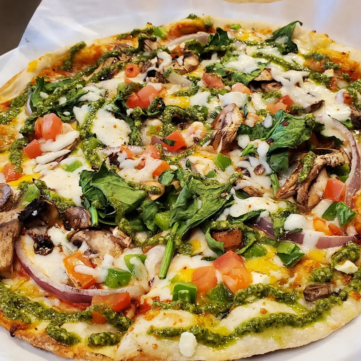 Custom Vegetarian Pizza