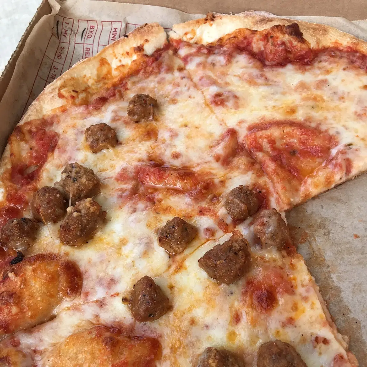 Sausage Pizza