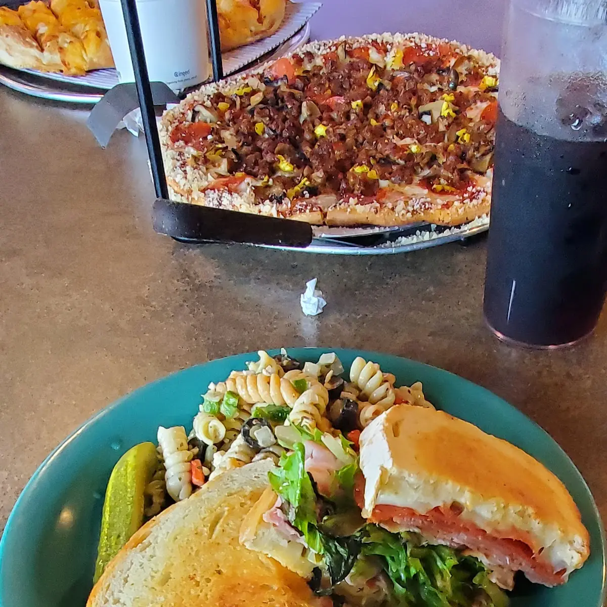 Grilled Spicy Pepperoni Sandwich