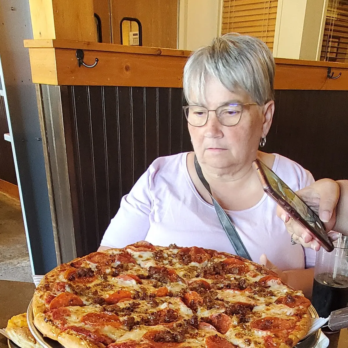 Sausage and Pepperoni Pizza