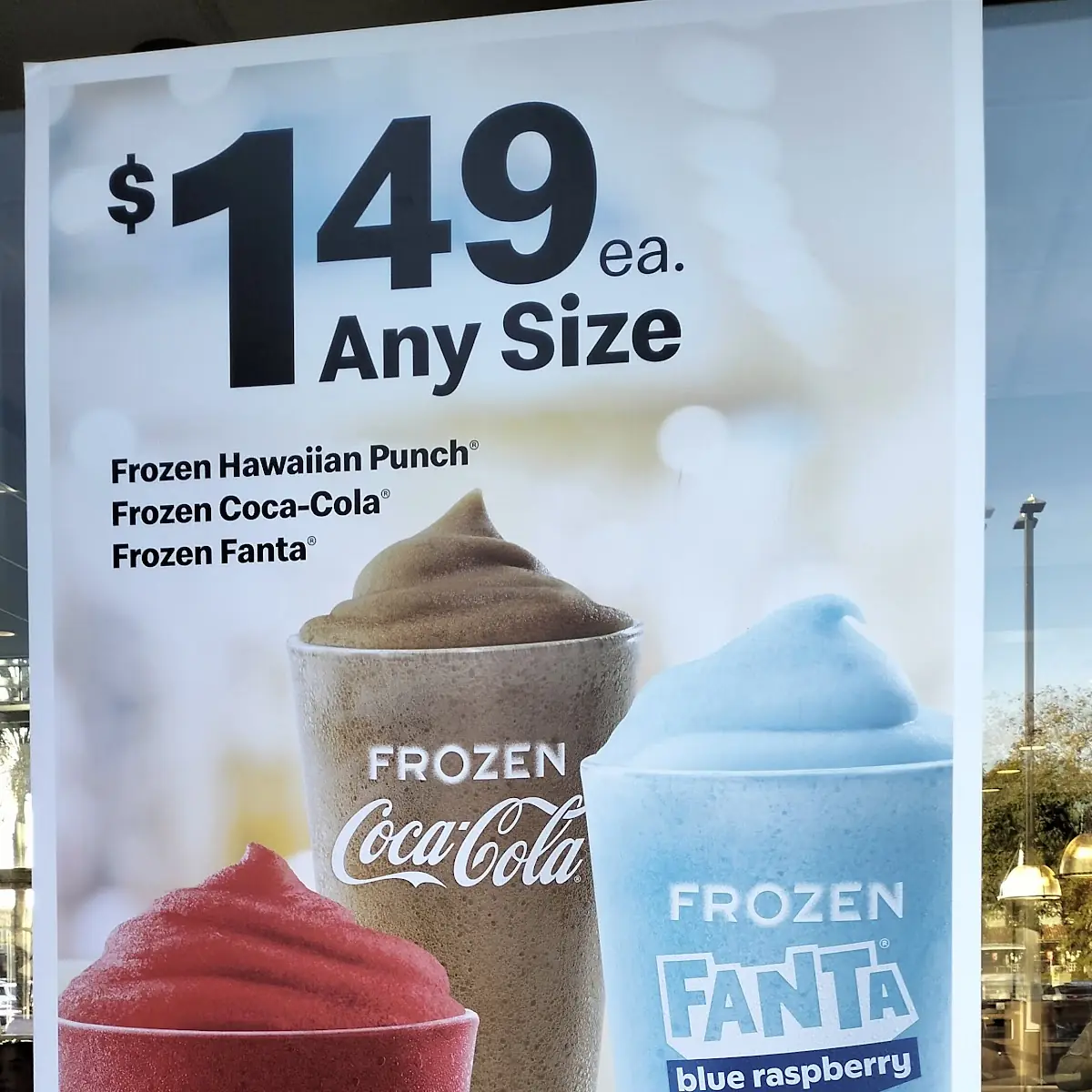 Frozen Fanta Blue Raspberry