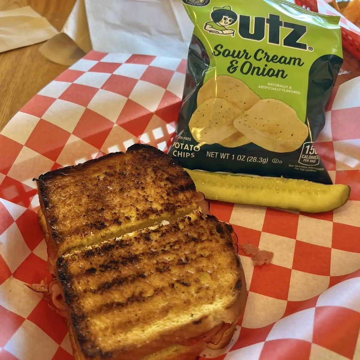 Grilled Ham and Cheese Sandwich