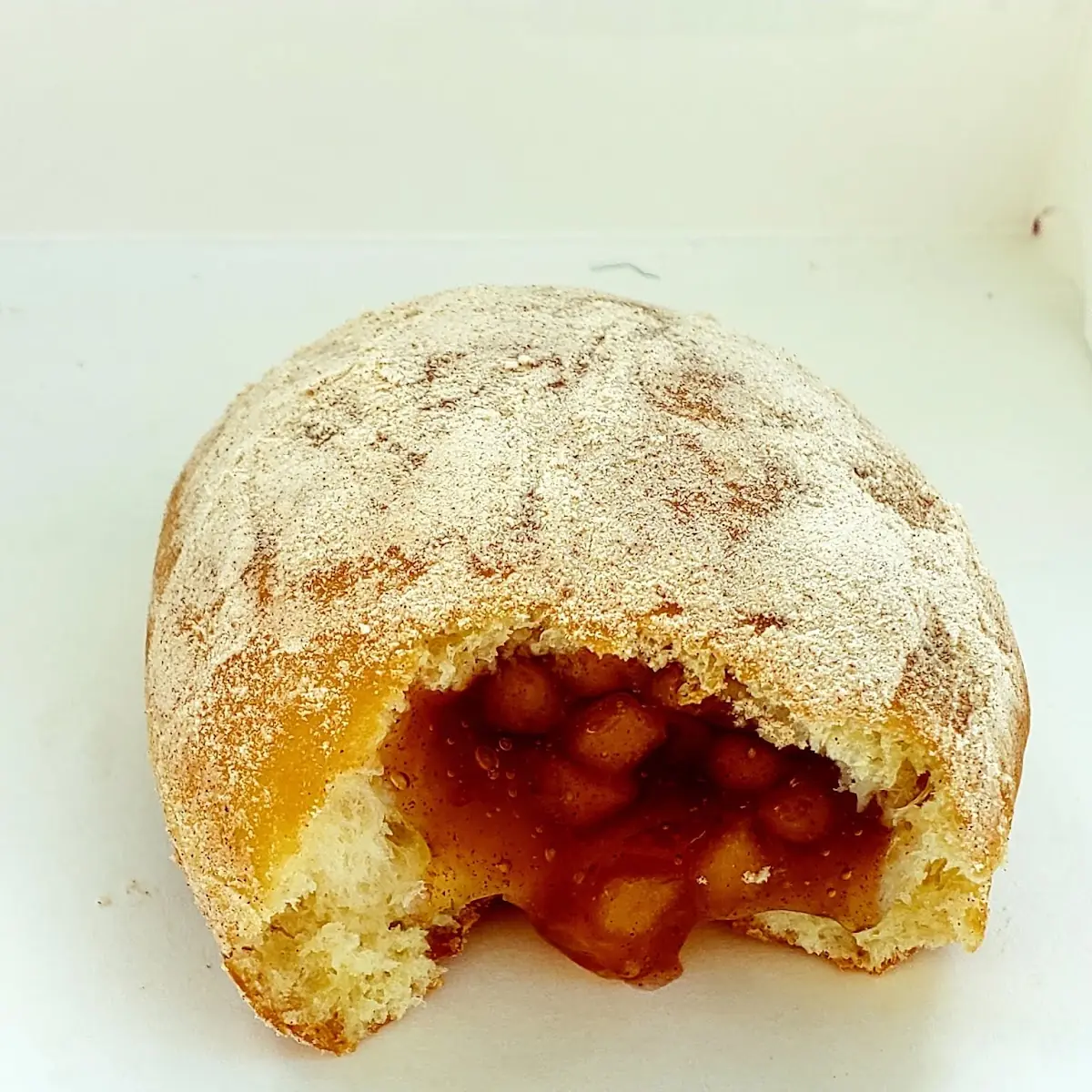 Cinnamon Apple Filled Doughnut