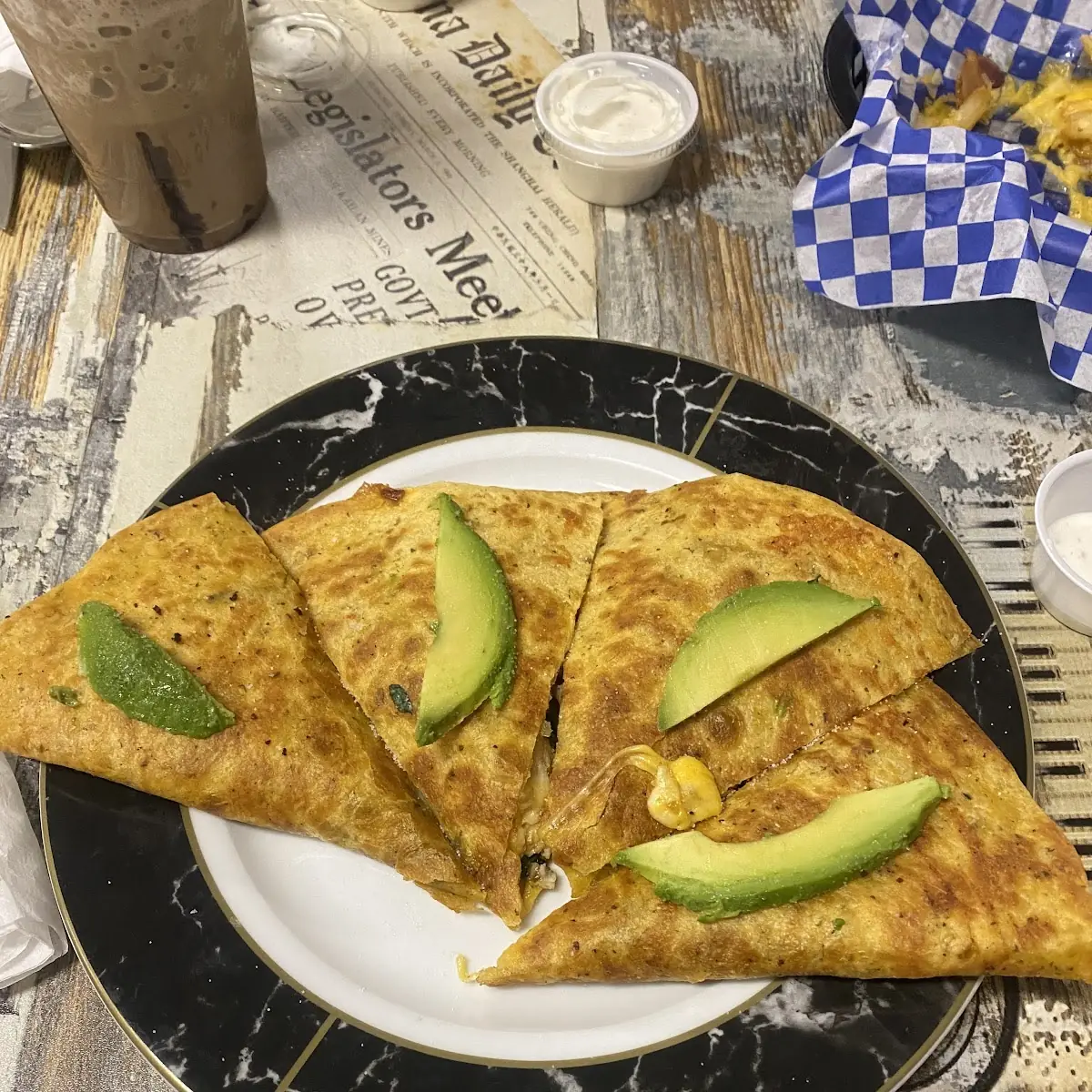 Dinner Quesadilla