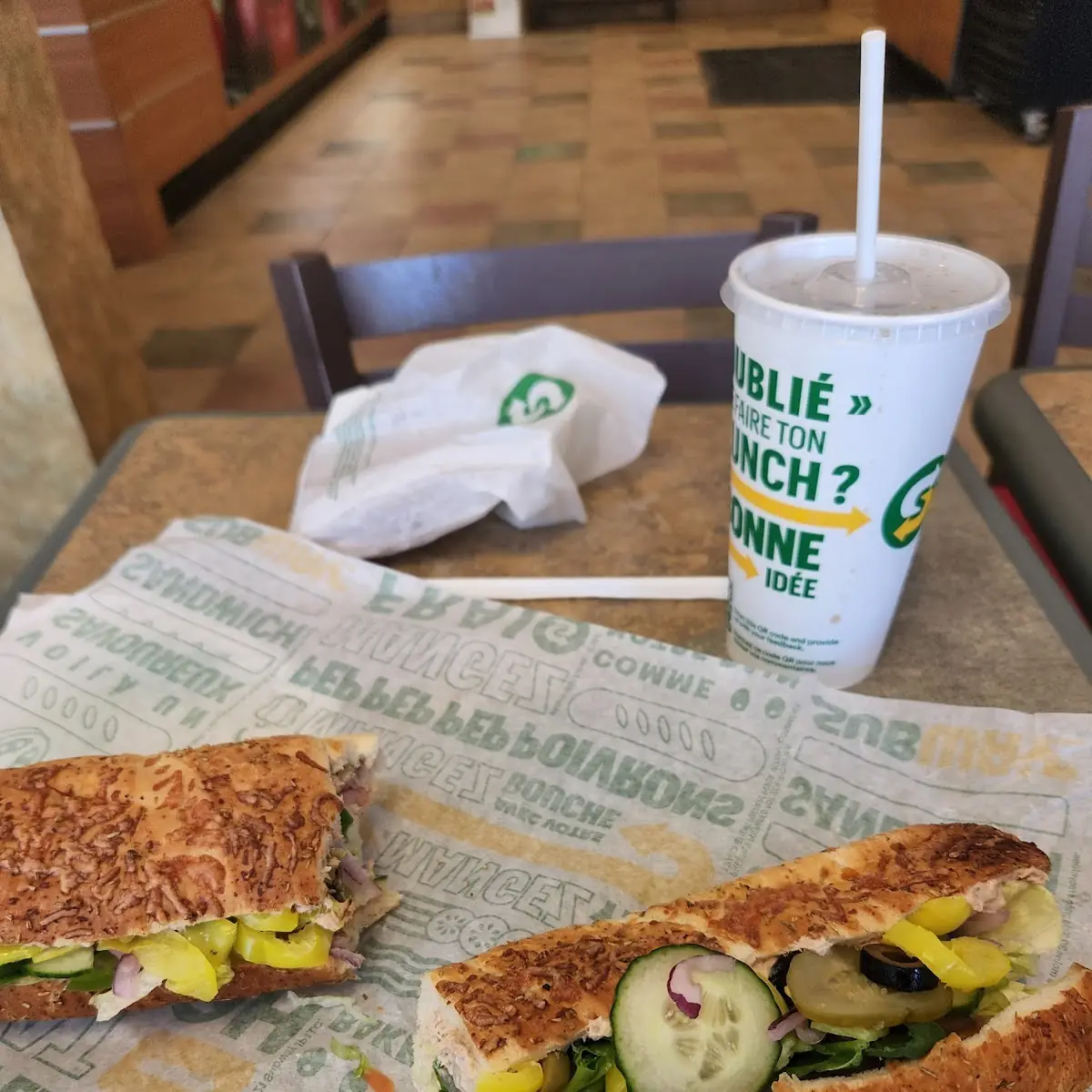 Tuna Sandwich, Subway