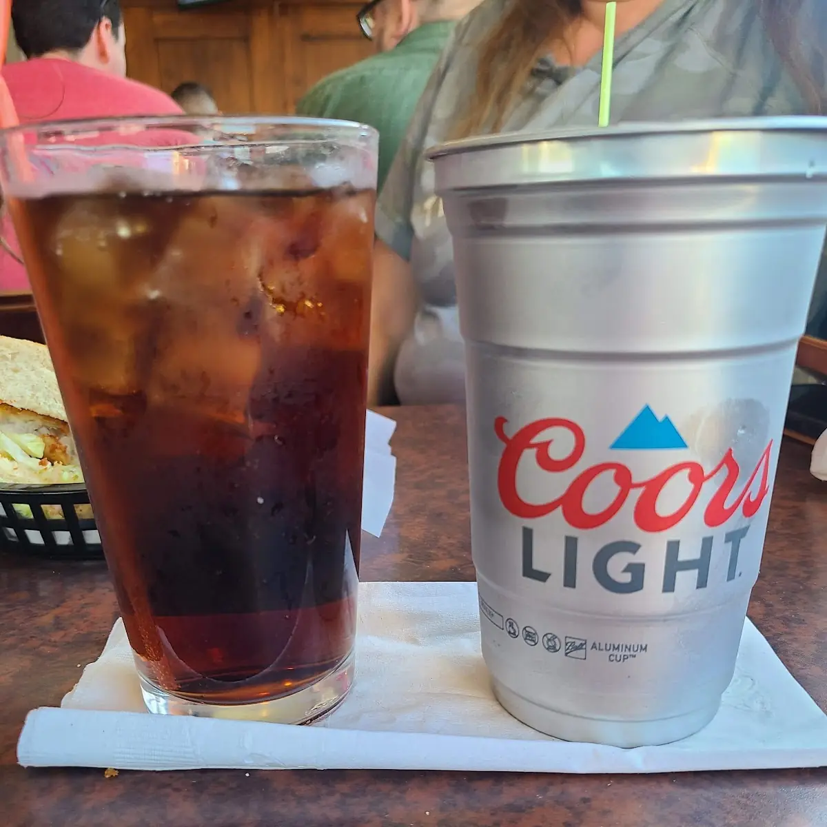 Cptain Morgan and Coors Light
