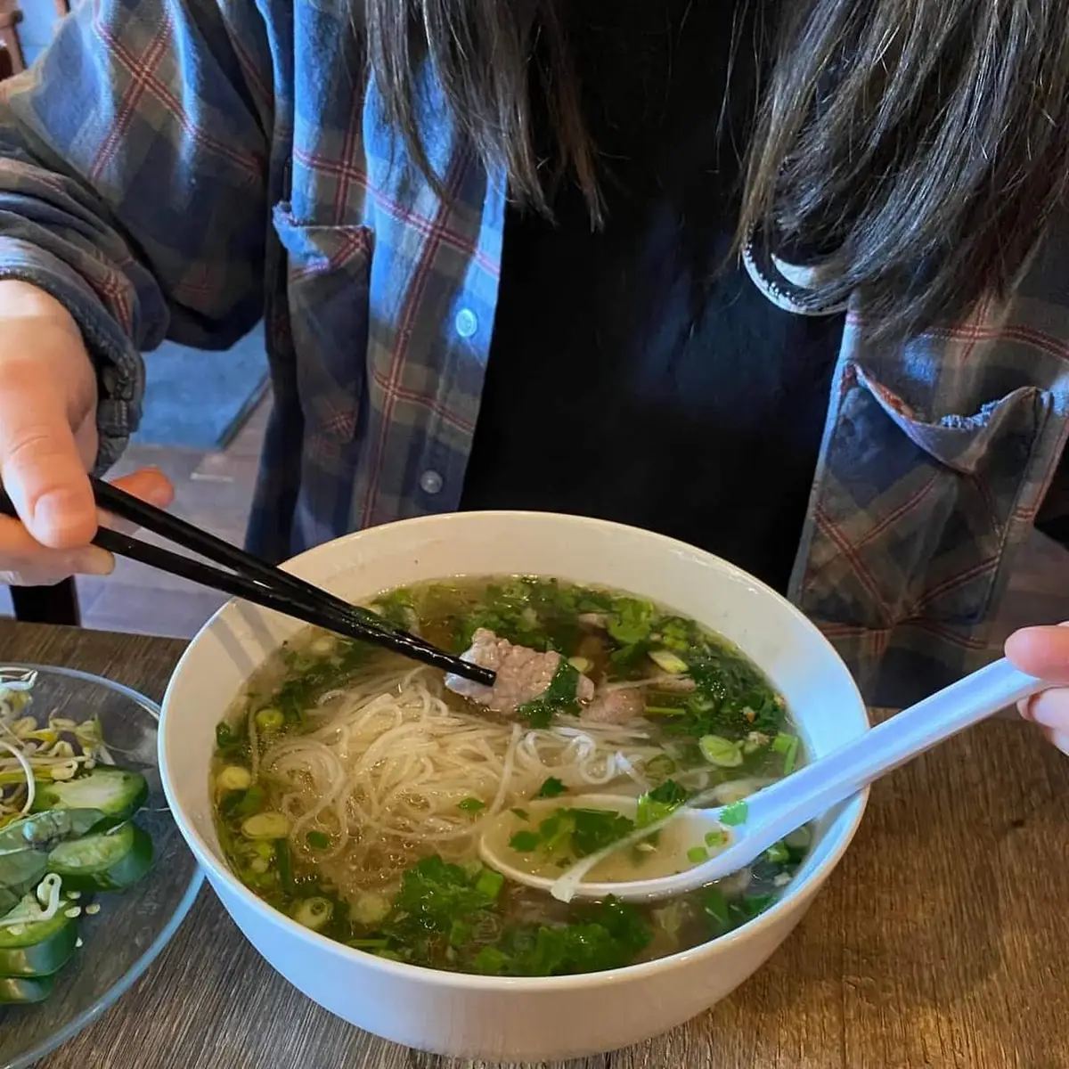 Laos Style Chicken Noodle Soup