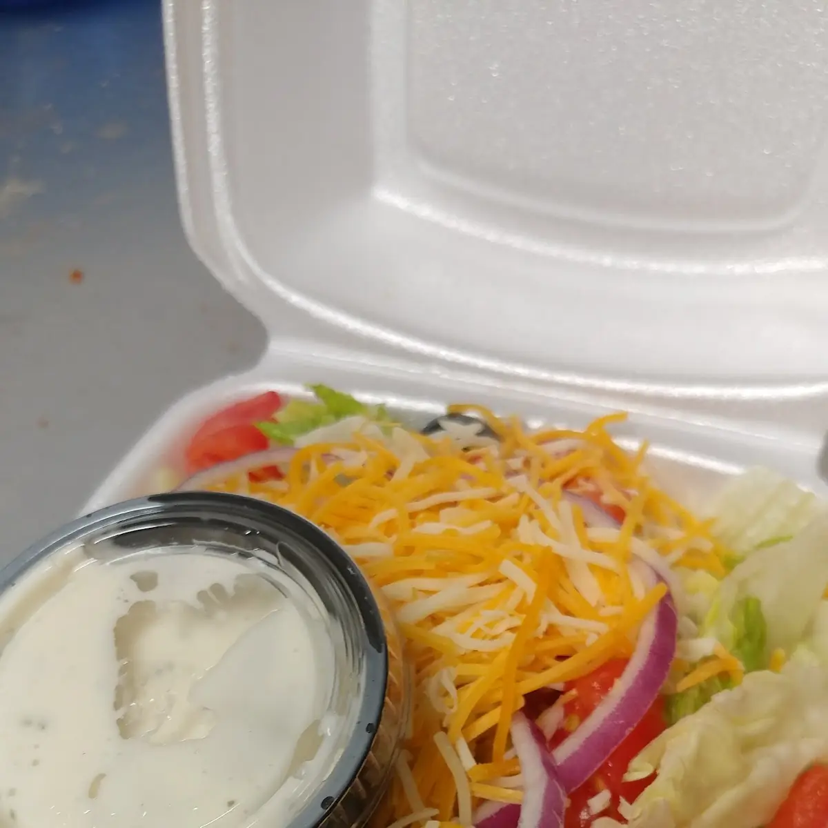 Side Salad with Ranch