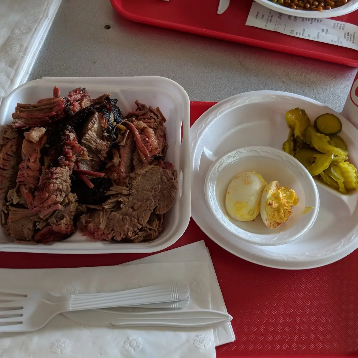2lb Moist Beef Brisket & Deviled Eggs