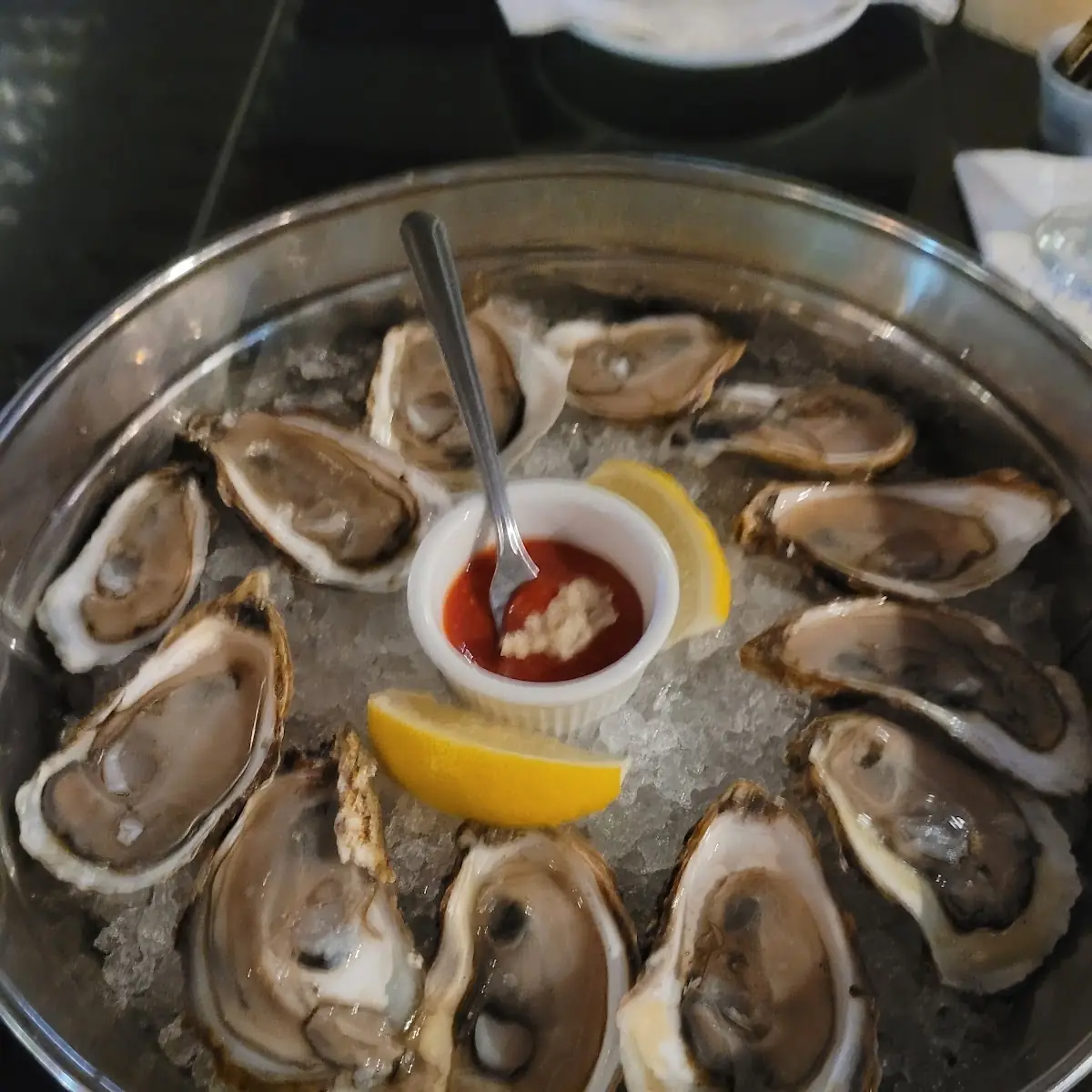 Maine Oysters on the Half Shell
