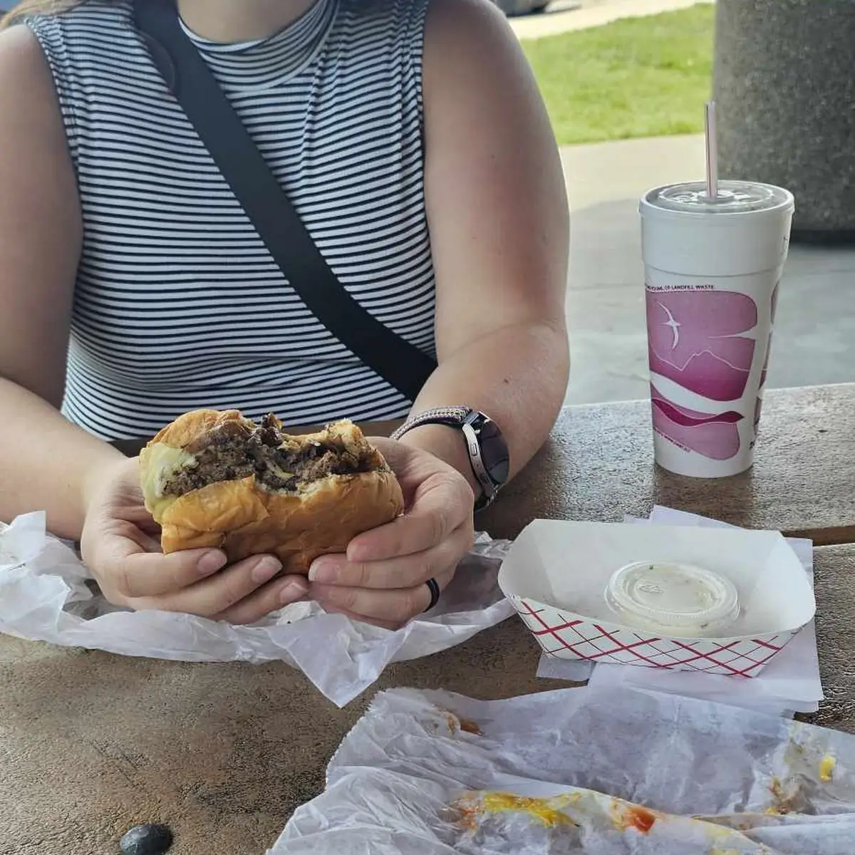 Mushroom&Swiss Burger