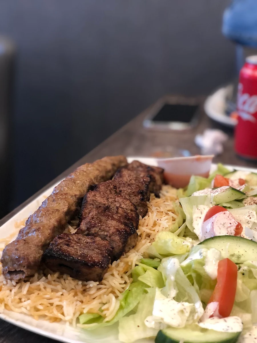 Tikka Kabob Plate, Mezbaan Restaurant