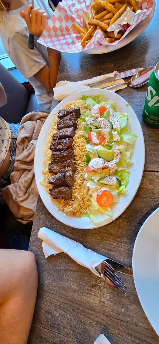 Vaziri Kabob Plate, Mezbaan Restaurant