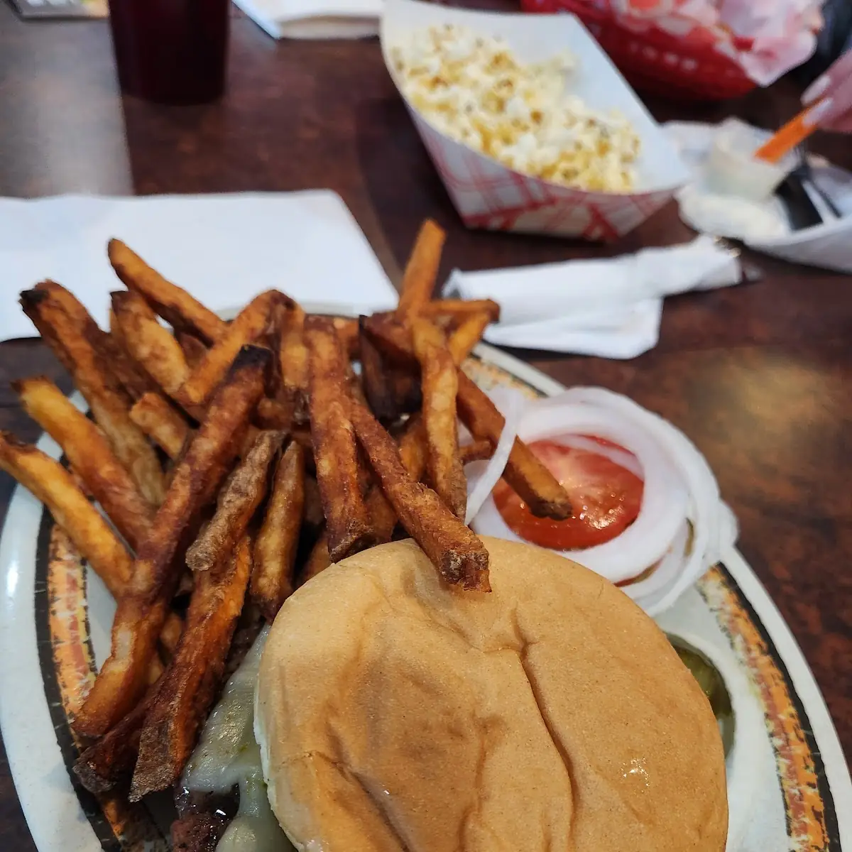 Swiss Mushroom Burger
