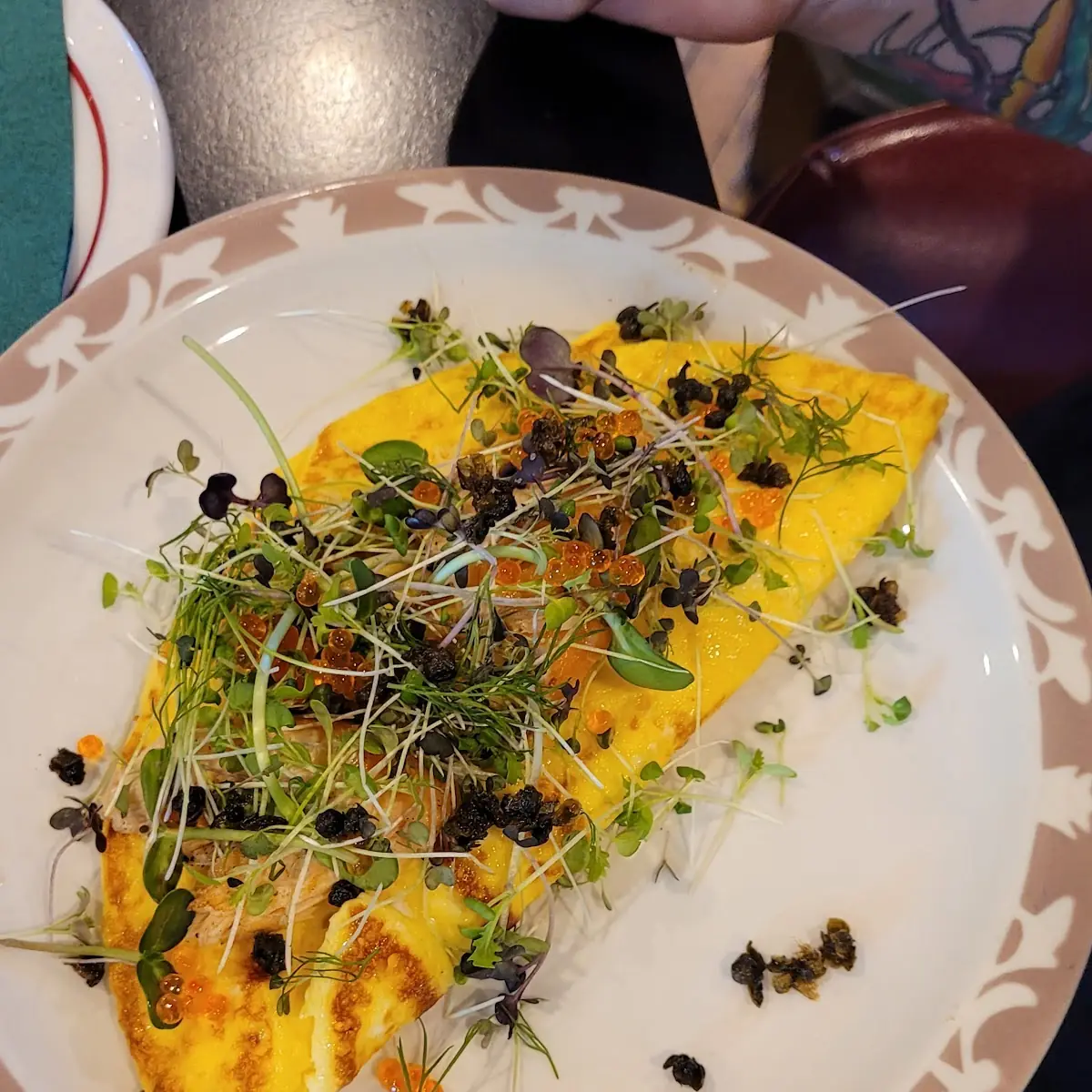 Smoked Salmon Omelette