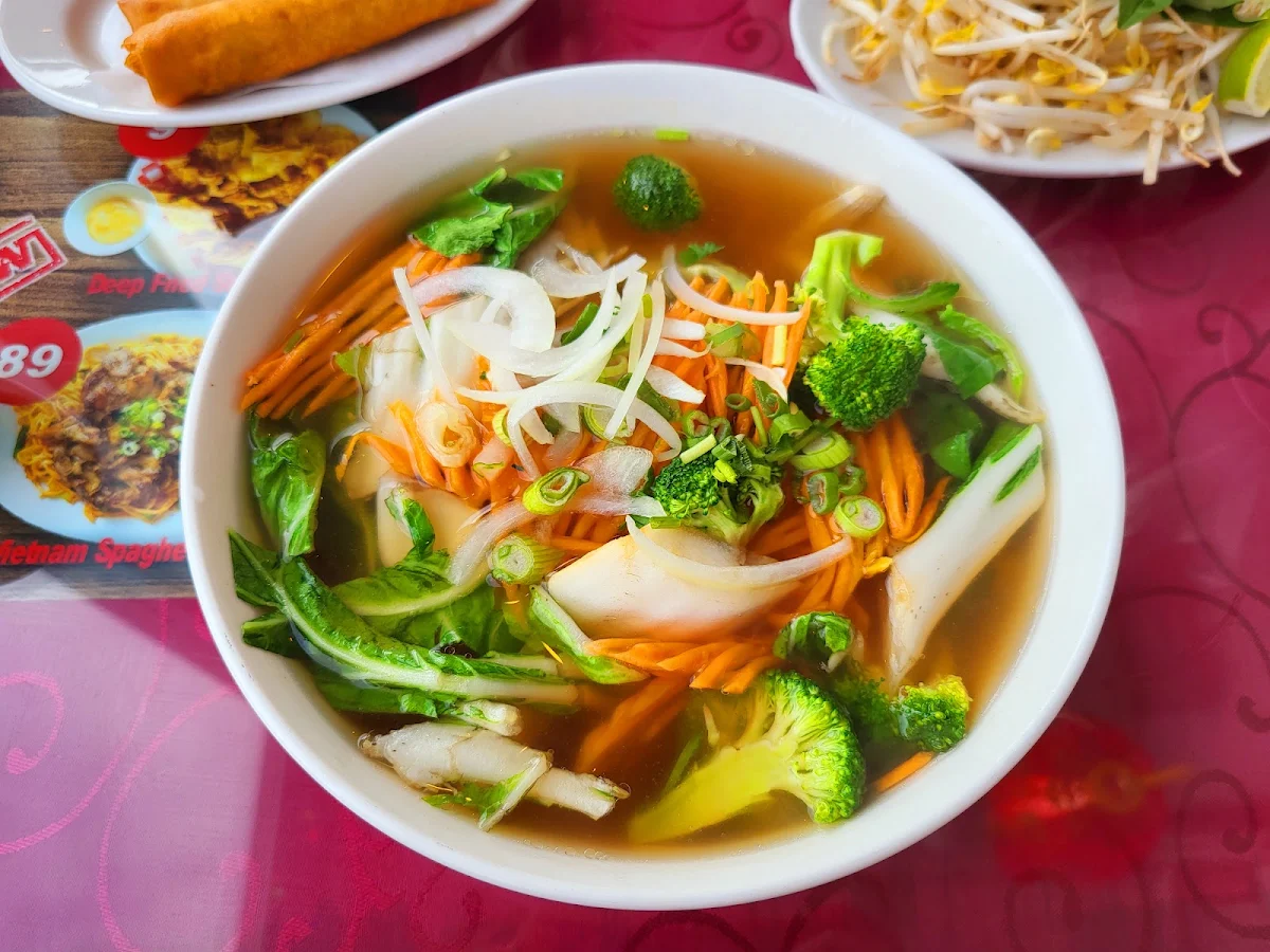 Chicken and Vegetable Noodle Soup, Vietnam Palace Grill & Noodle House