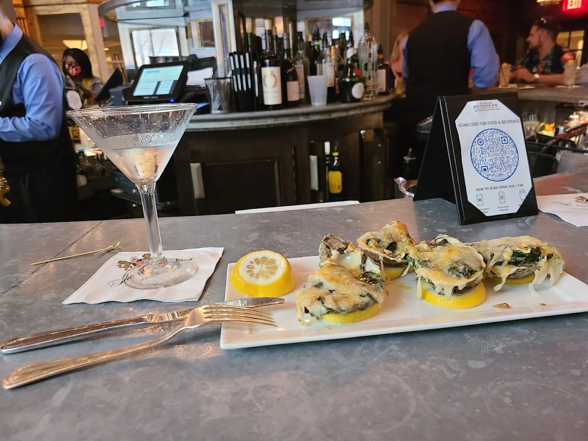 Oysters Rockefeller