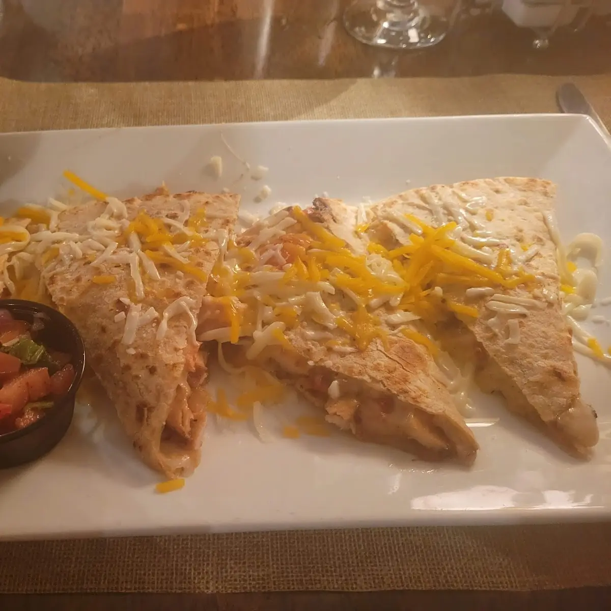 Chicken Quesadilla