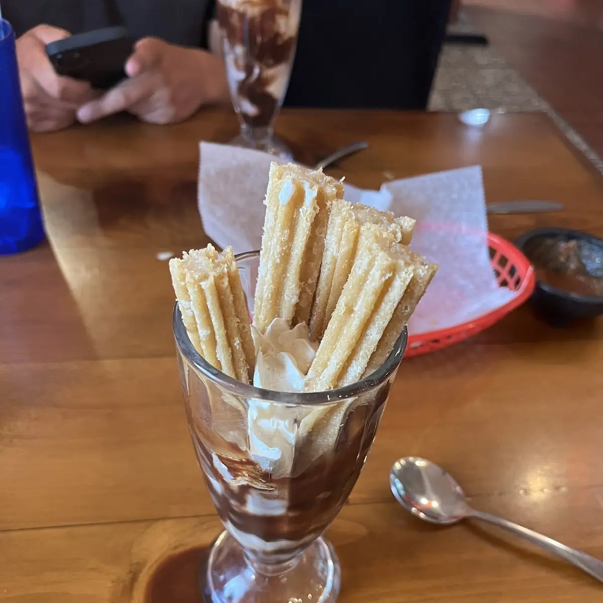 Creamy Vanilla Ice Cream and Chocolate Drizzle