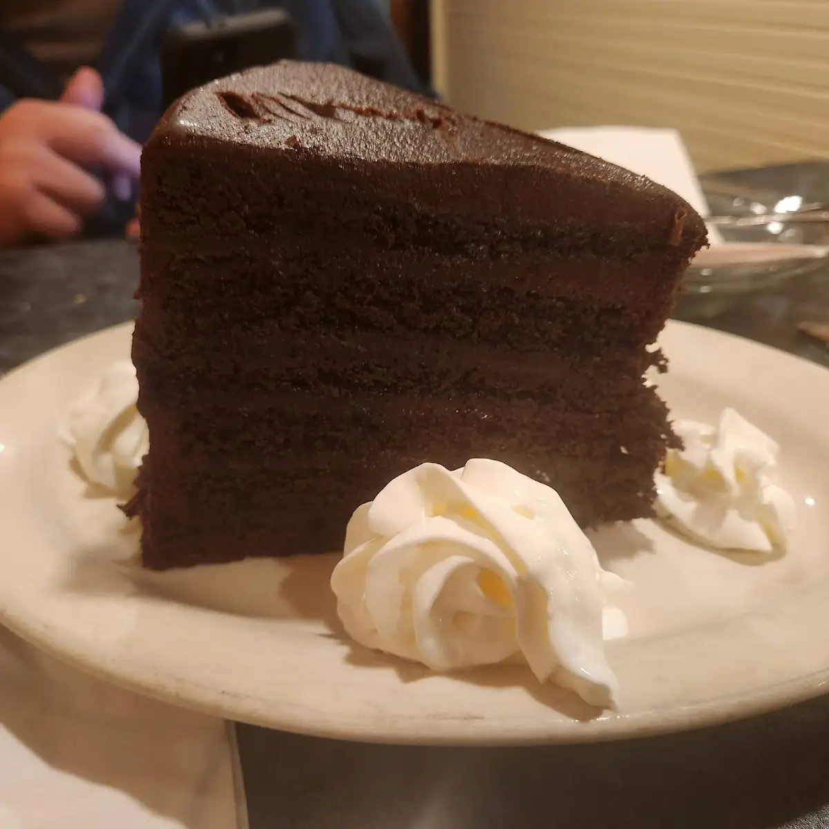 Chocolate Cake Slice