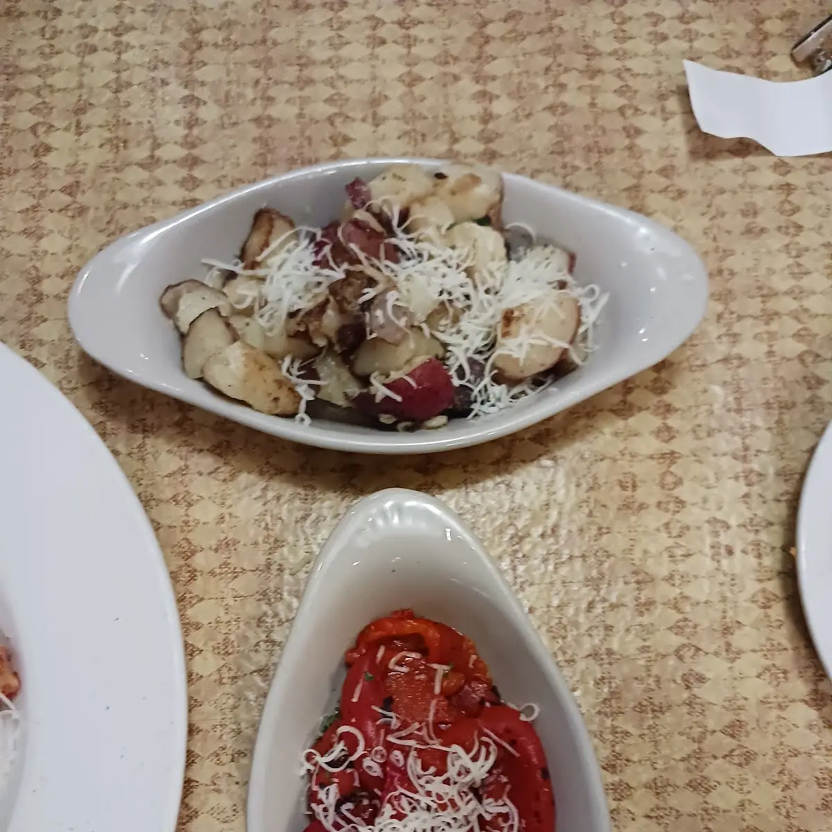 Potatos and Roasted Red Peppers
