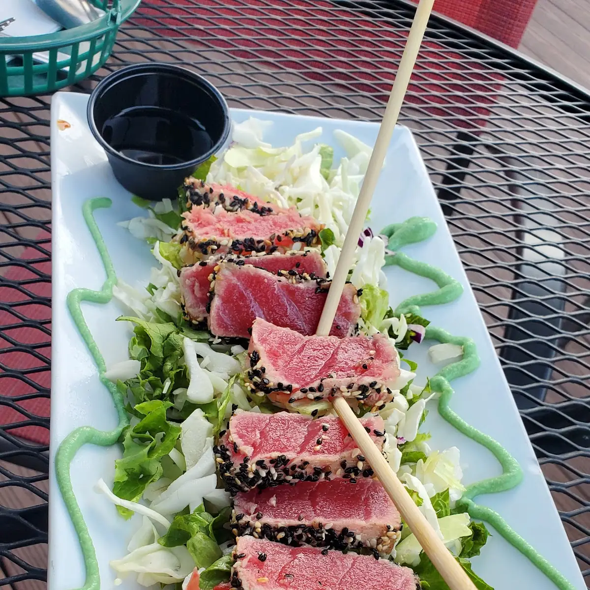 Ahi Tuna Salad Platter