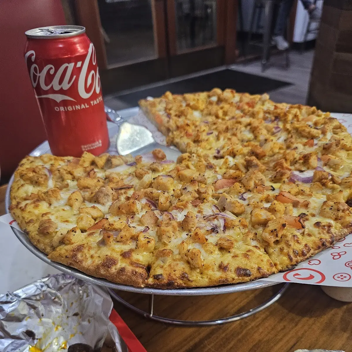 Butter Chicken Pizza