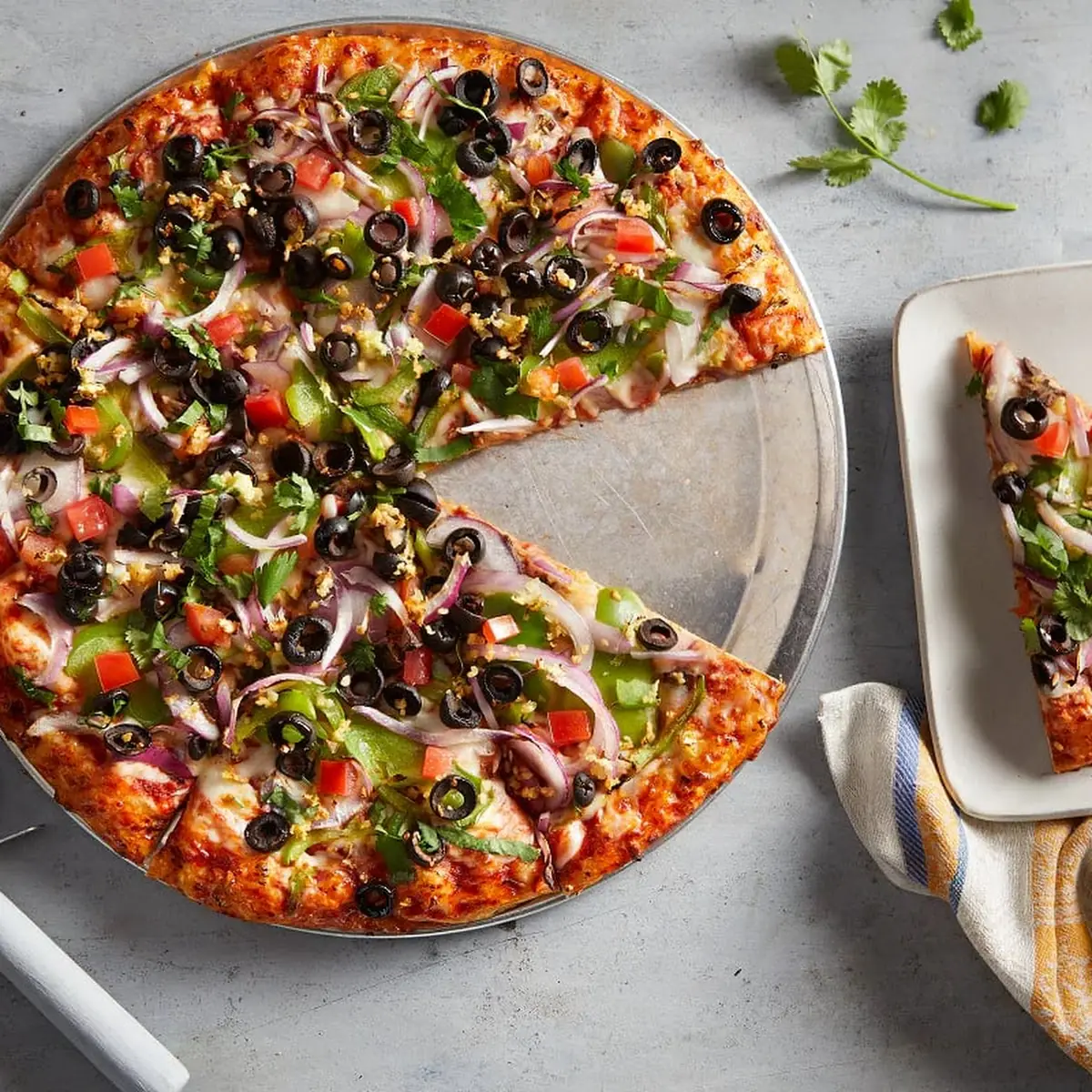 Jain Veggie Pizza