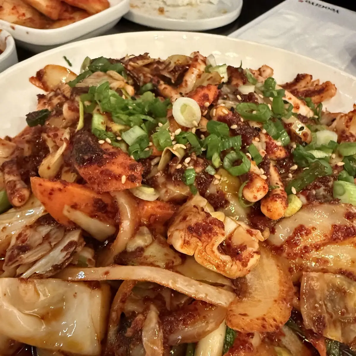 Squid Stir Fry