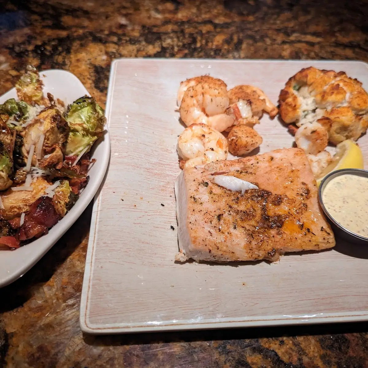 Broiled Seafood Platter