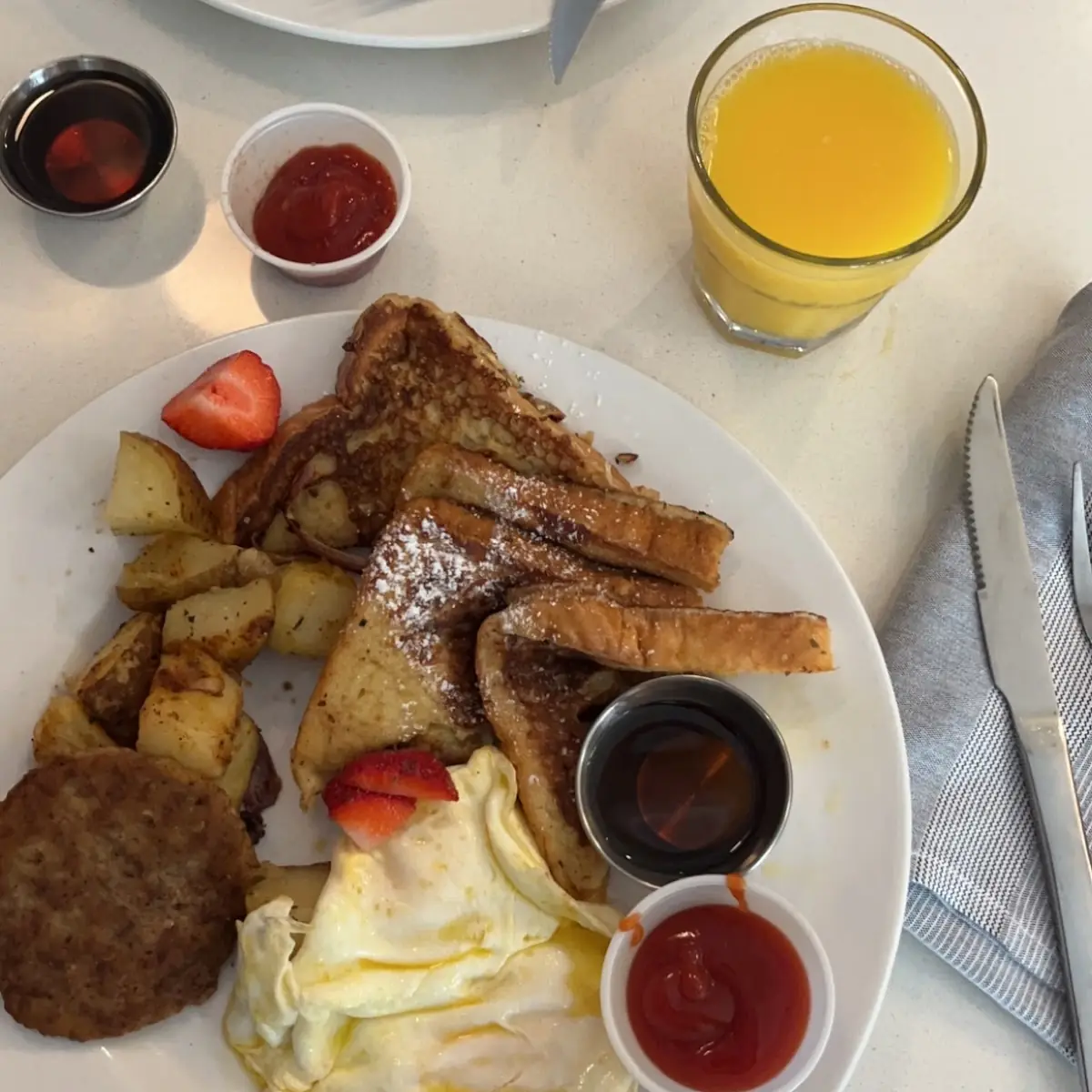 Short Stack of Pancakes & All Meat