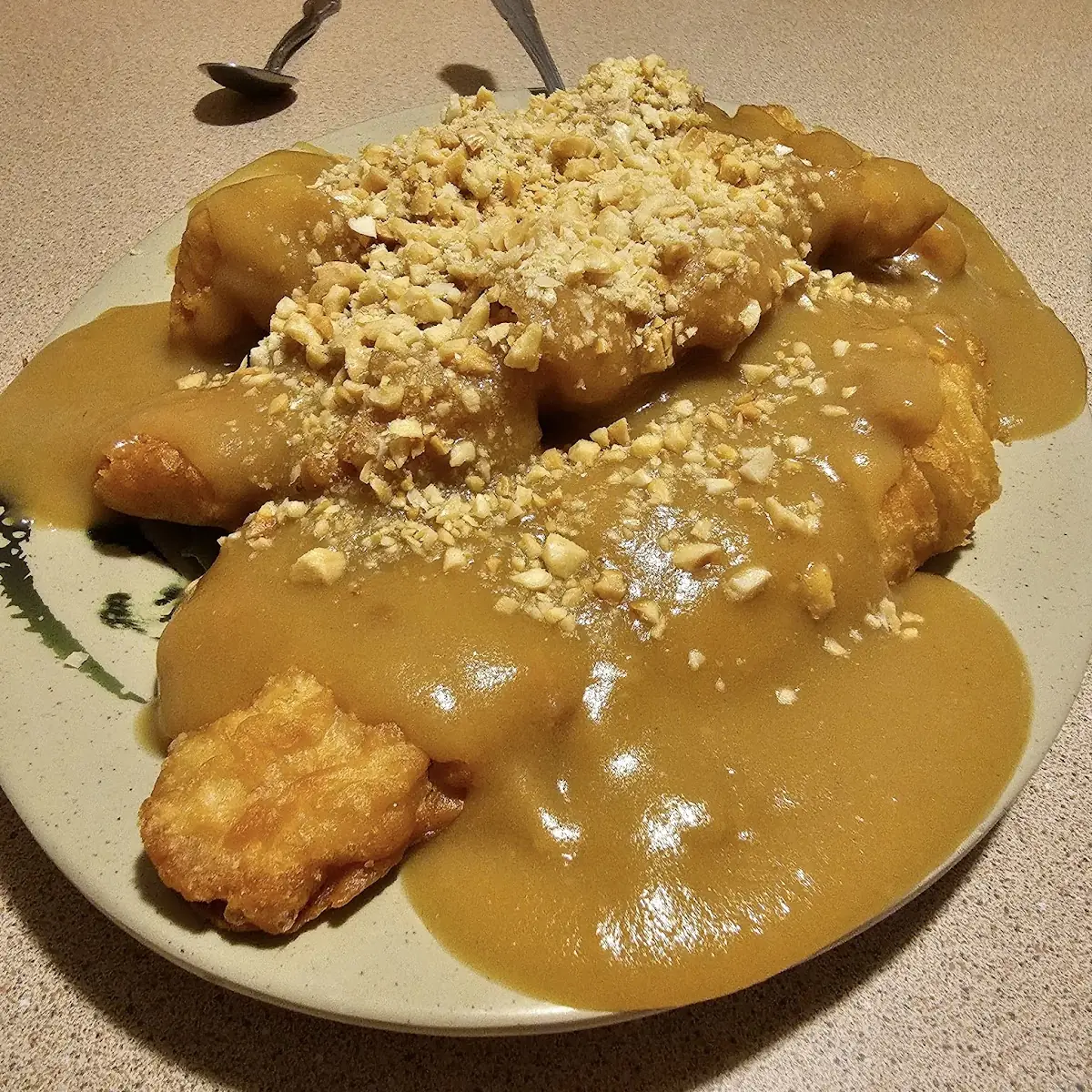Breaded Almond Fried Chicken