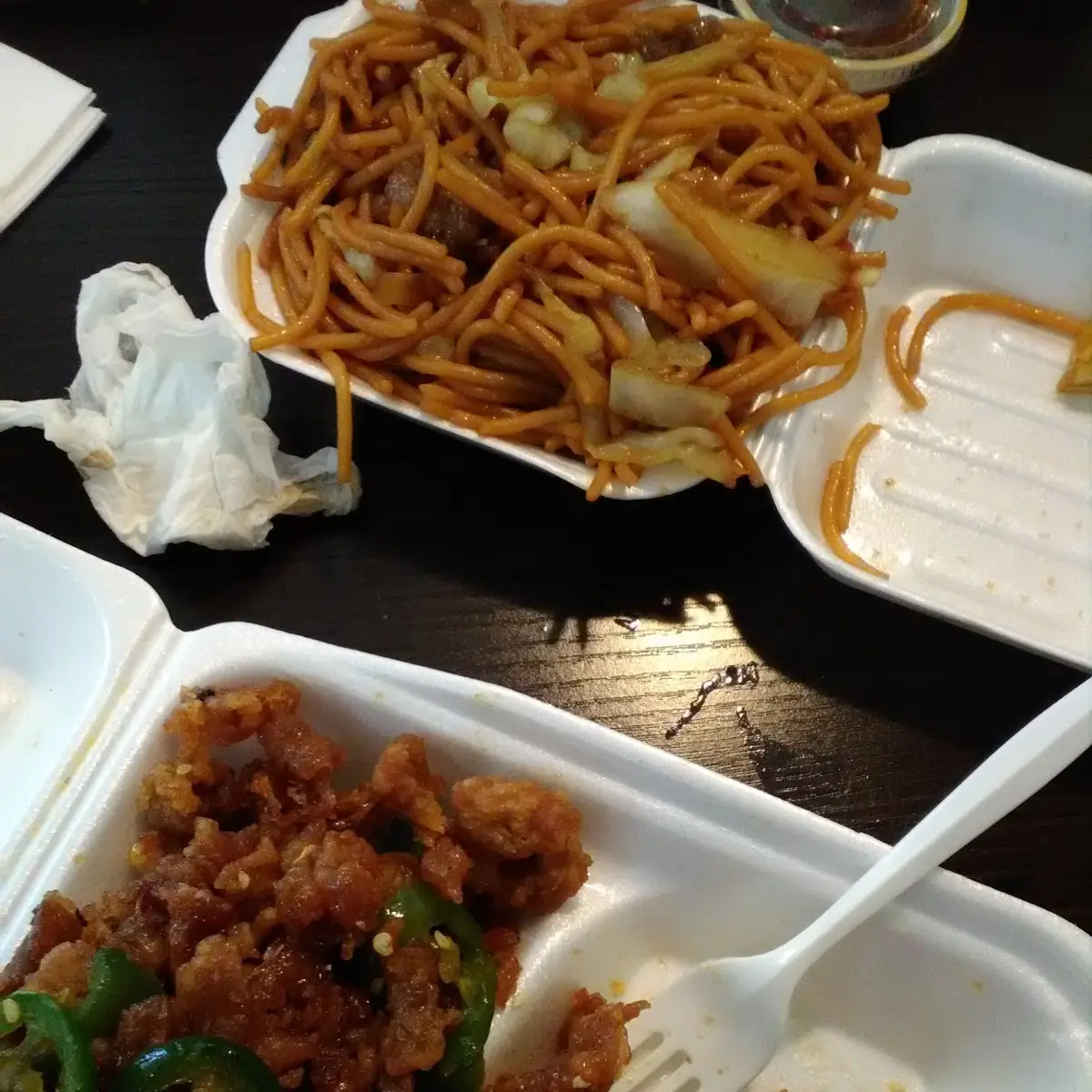 Spicy Chicken and Lo Mein