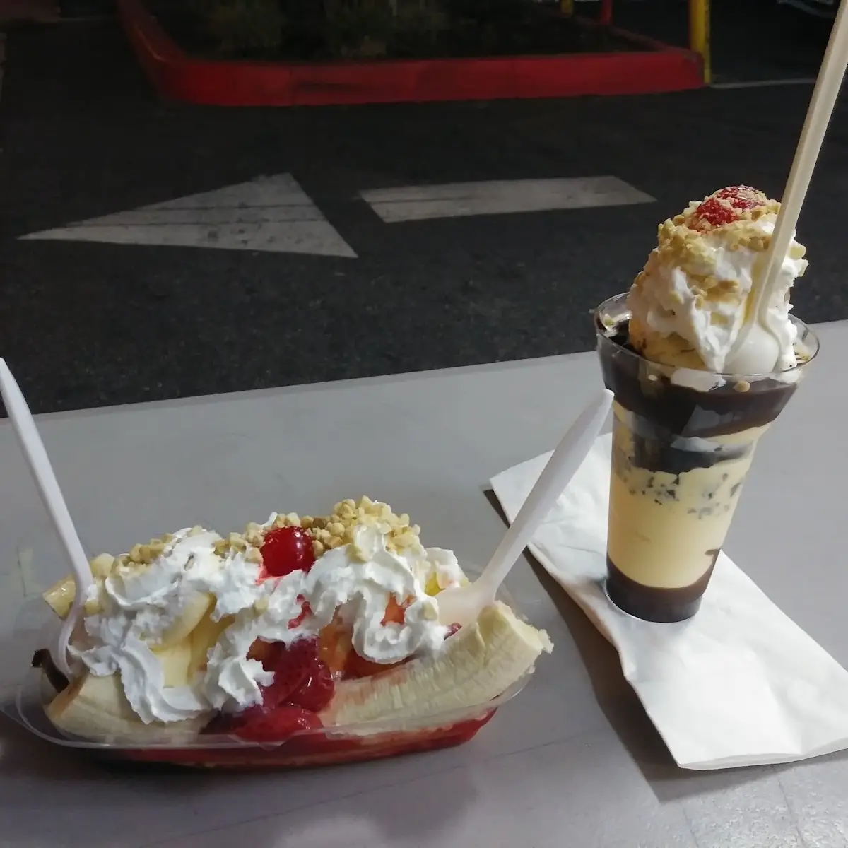 Banana Split and Sundae