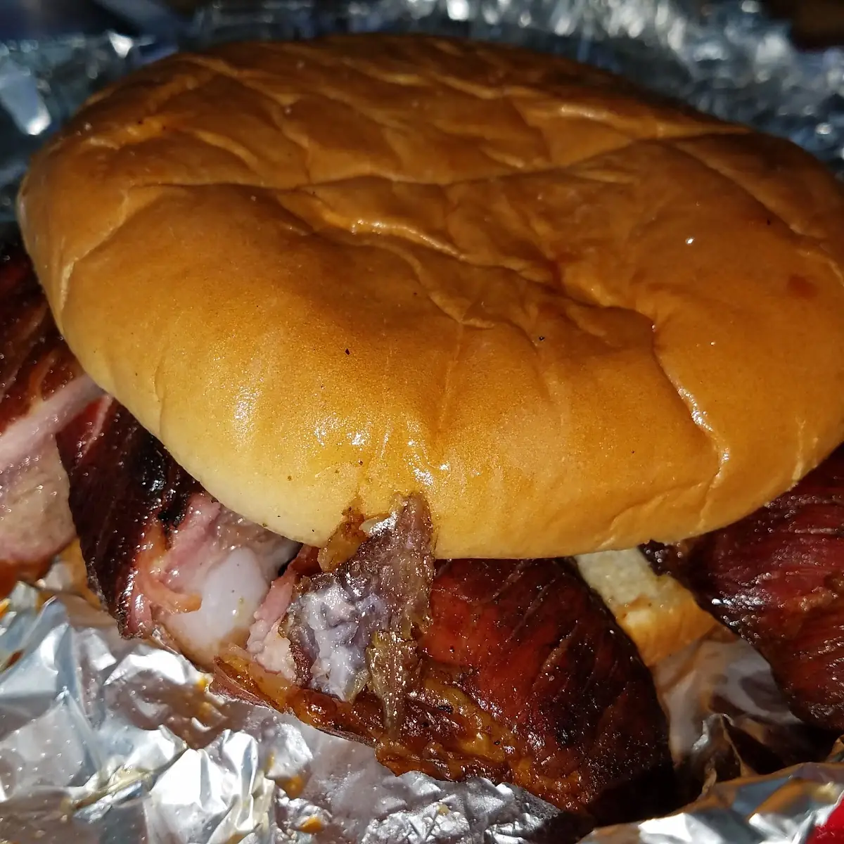 BBQ Rib Sandwich