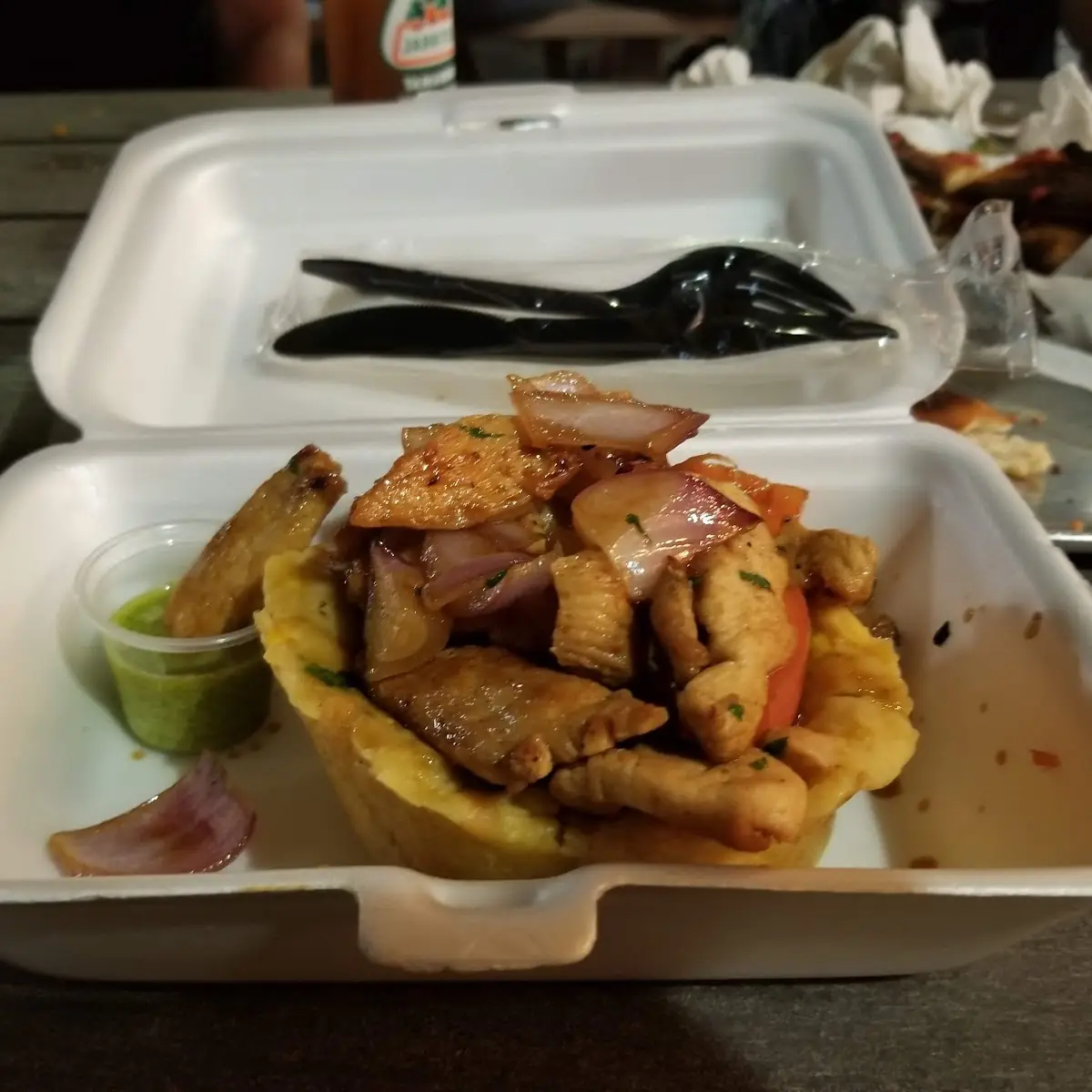 Chicken Mofongo