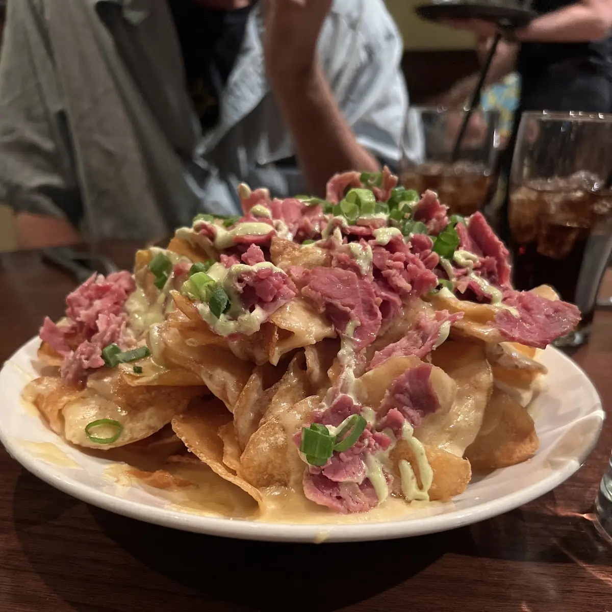 Irish Nachos with Corned Beef