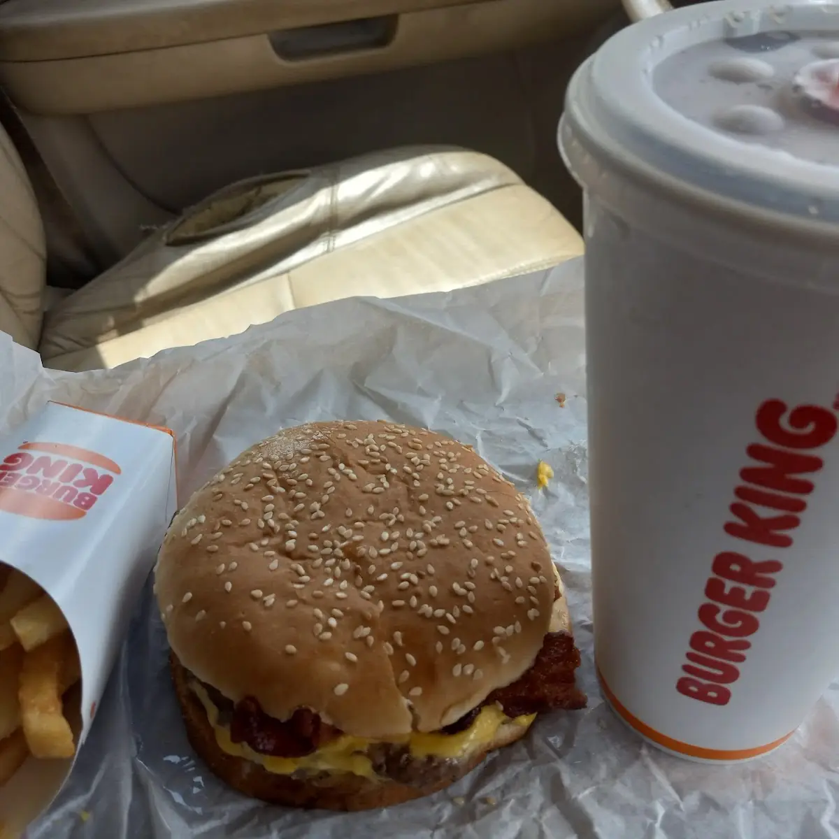 Bacon Double Cheeseburger Combo with Coke