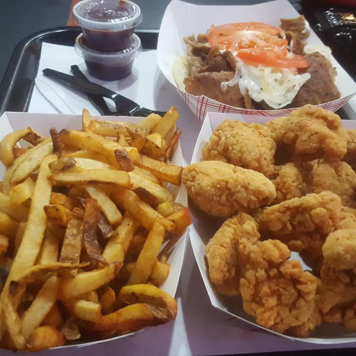 Gyro Platter Served W/ Fries